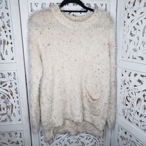 Forever 21 Soft Eyelash Cream Colored Long Sleeve